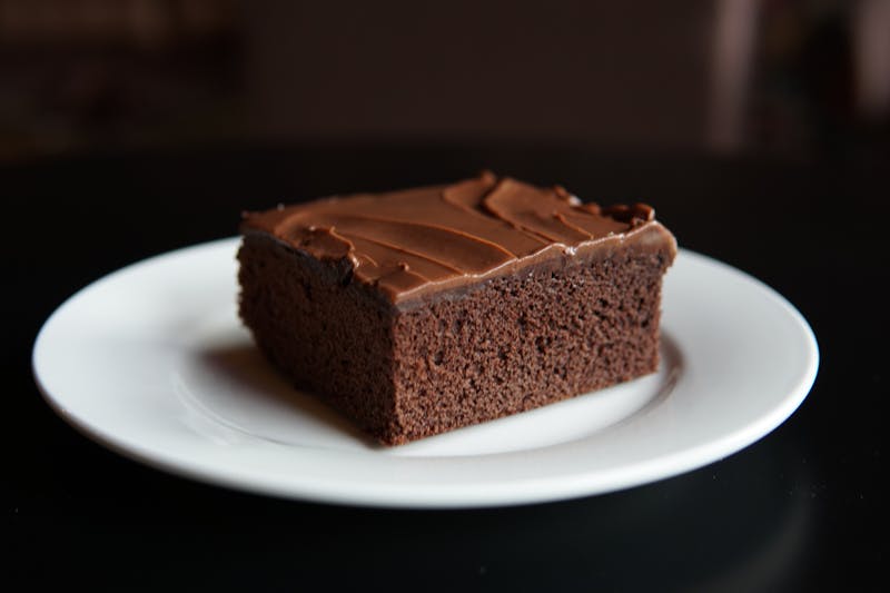Chocolate Lava Brownie dessert